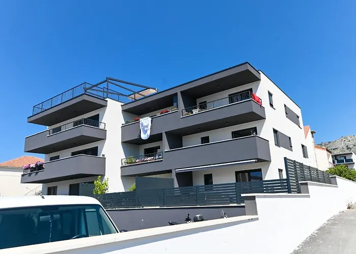 公寓 Laura, Free Parking, Balcony, 4 Ppl 特罗吉尔